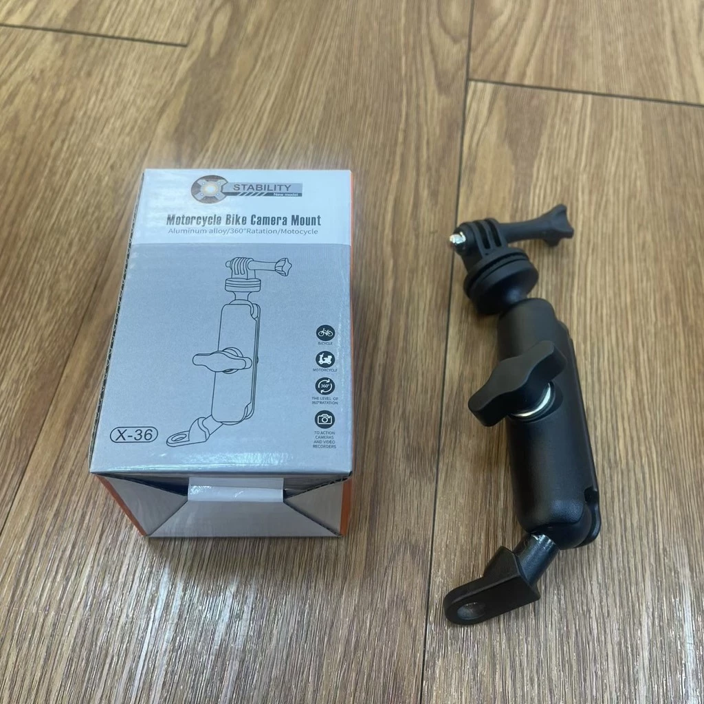 ขายึดแฮนด์มอเตอร์ไซค์สำหรับ GoPro Insta360 DJI thumbnail 7