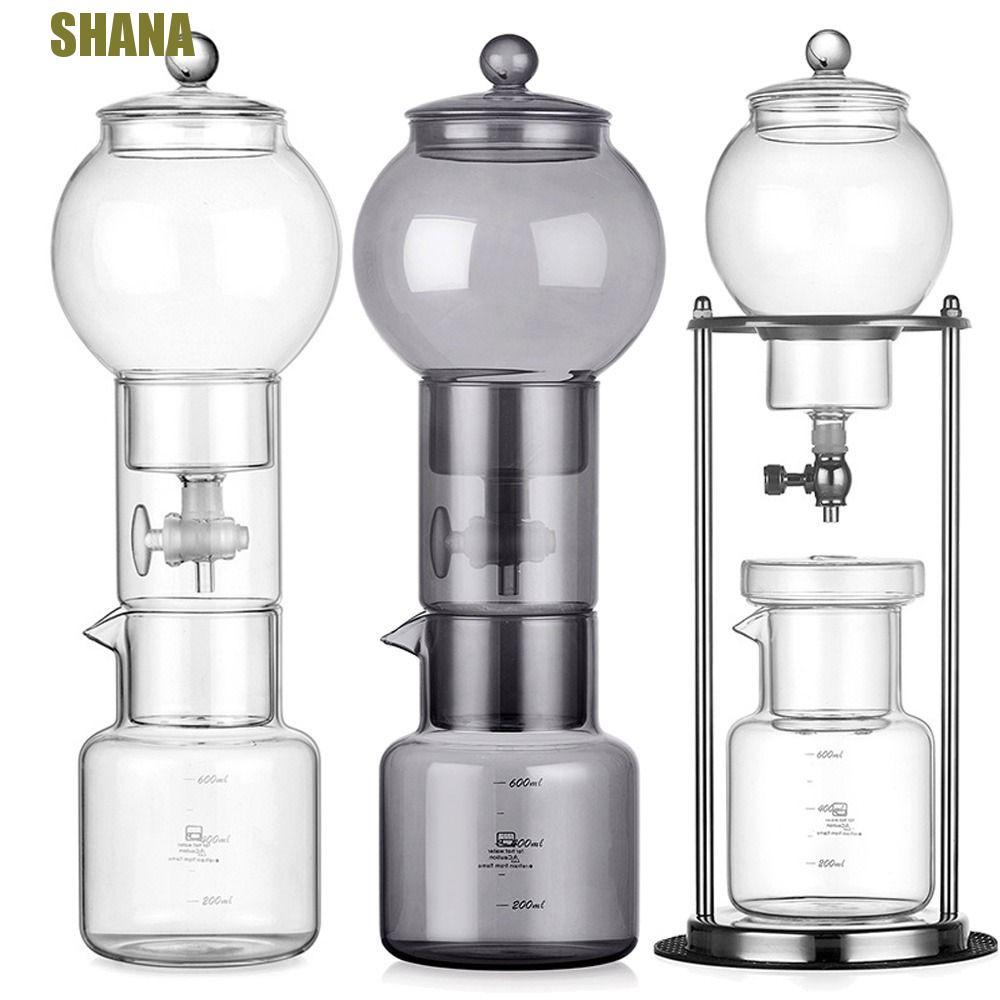 เครื่องชงกาแฟ SHANA Ice Dripper, กาแฟสกัดเย็นแก้ว Borosilicate 600 มล.|การออกแบบที่หรูหรานํามาใช้ใหม