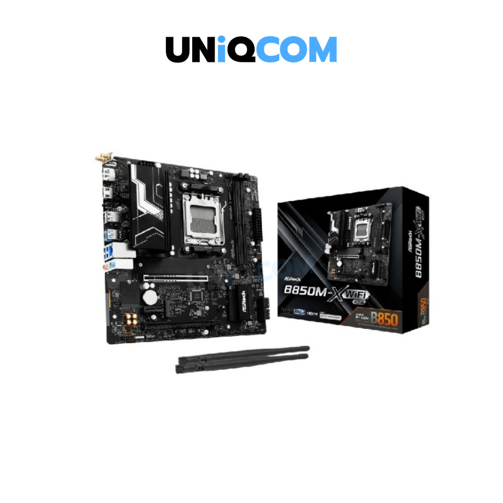 ASROCK MAINBOARD (AM5) B850M-X WIFI R2.0 DDR5