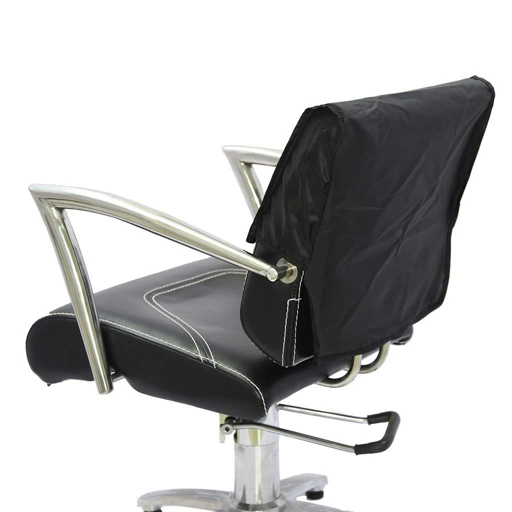 Amagogo 19x17 Barber Beauty Salon ฝาครอบป้องกัน, กันน้ํา Salon Square Protectors, สีดํา