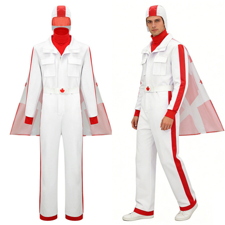 Toy Story Dapper Duke คอสเพลย์อะนิเมะเครื่องแต่งกายฮาโลวีนการแสดงบนเวทีชุดแข่ง jumpsuit NS