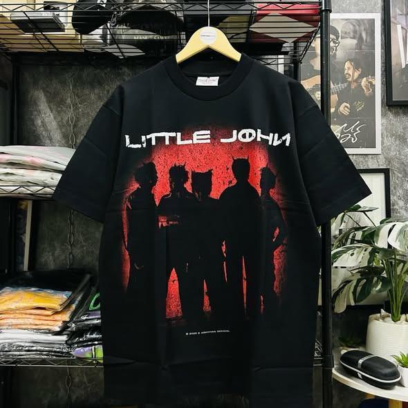 พร้อมส่ง เสื้อยืดผู้ชาย Little John ผ้าCotton100% ไม่หด ใส่สบายสุดๆ ไซส์ S-5XL #เสื้อวงไทย