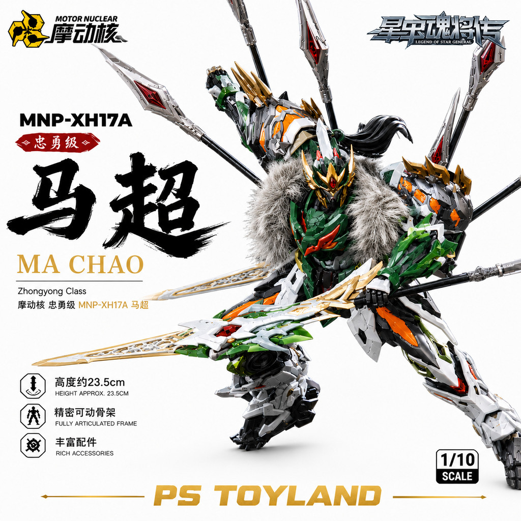 พร้อมส่ง MOTOR NUCLEAR MNP-XH17A 1/100 MA CHAO Made in China