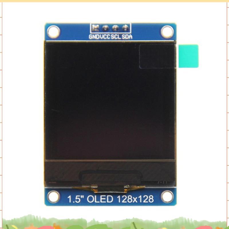 1.5 "โมดูลหน้าจอแสดงผล OLED SH1107 128x128 พิกเซล, อินเทอร์เฟซสําหรับ 51 STM32 P22101