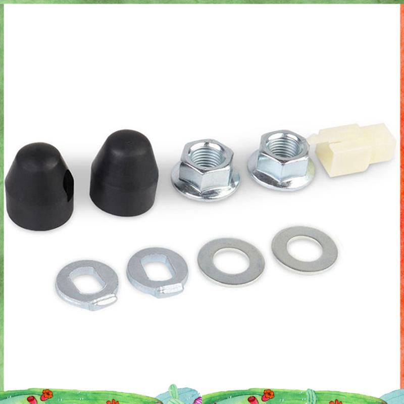 E-Bike ไฟฟ้าจักรยาน Hub Motor Axle Lock Nut /Lock Washer /Spacer /Nut Cover พร้อมเพลา 12 มม.