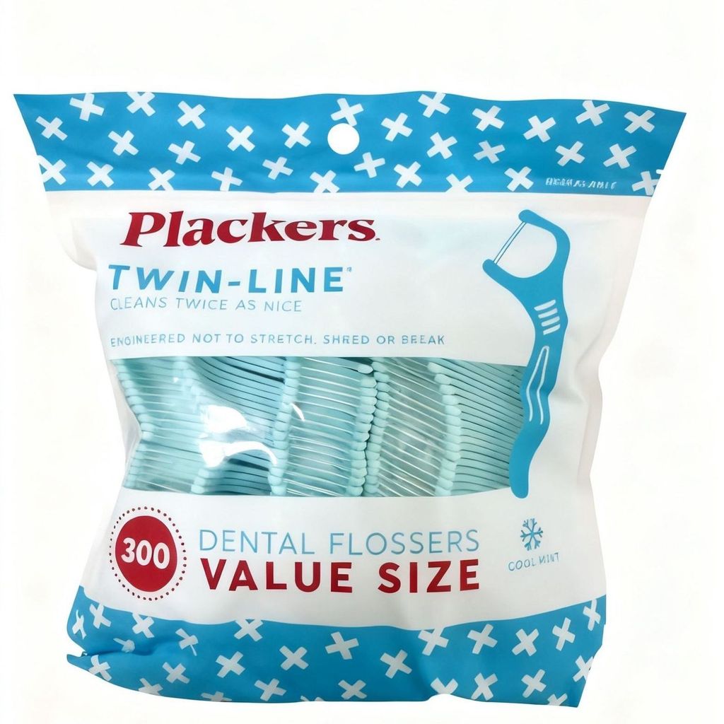 American plackers ไหมขัดฟันคู่ไหมขัดฟันแบบใช้แล้วทิ้งละเอียดพิเศษไม้จิ้มฟันรสมิ้นต์ทําความสะอาดลมหาย