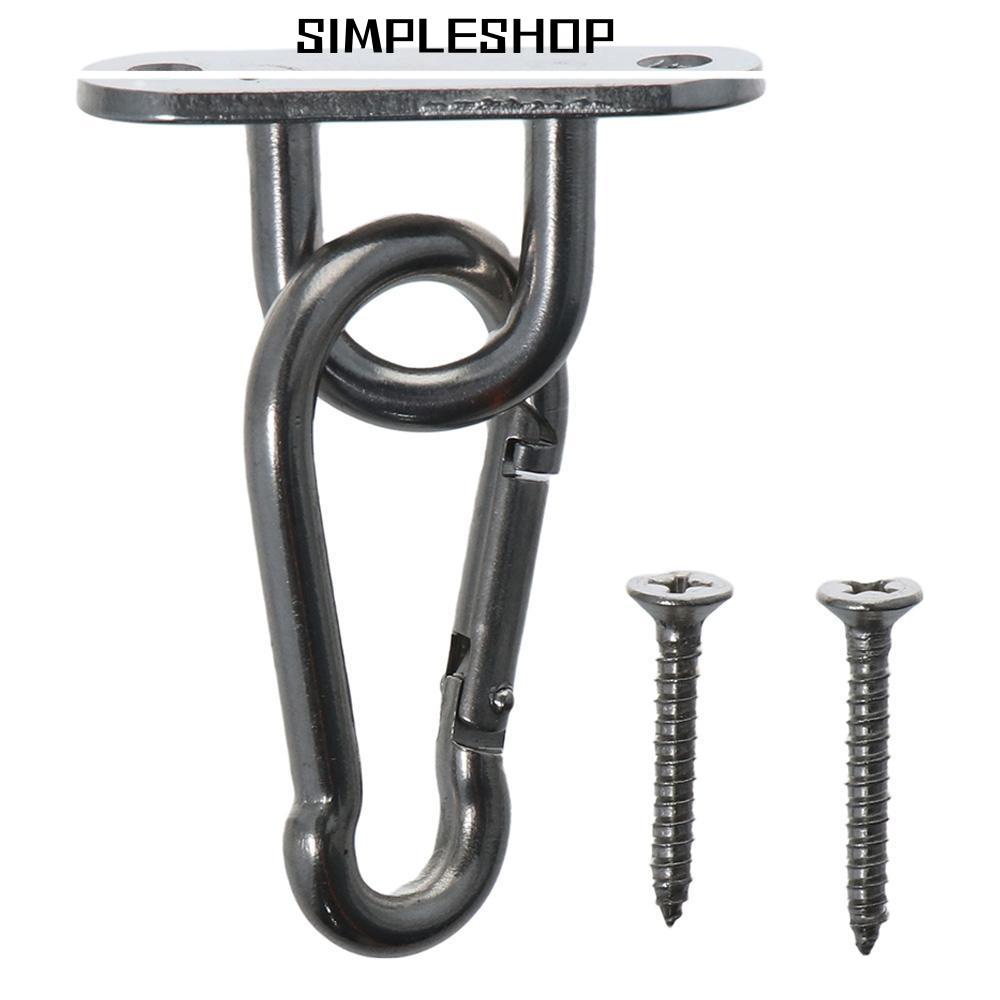 SIMPLESHOP 1/5 ชุด U ตะขอเพดานแขวนผนัง U เรือ Mount Hook Snap Hook