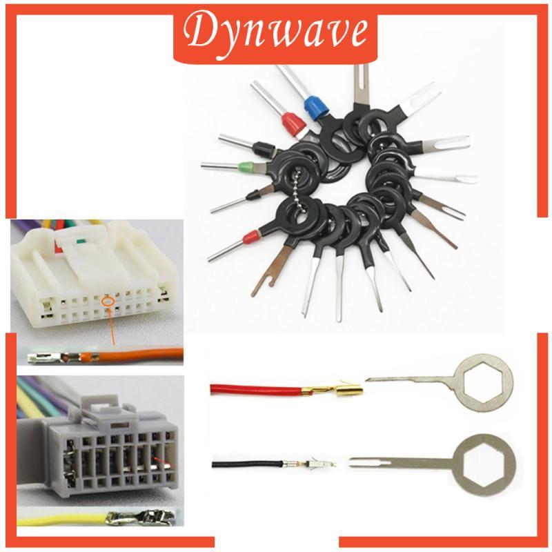 [Dynwave] 36 ชิ้นขั้วกําจัดชุดเครื่องมือกุญแจดูดสายไฟ Crimp Connector Terminals