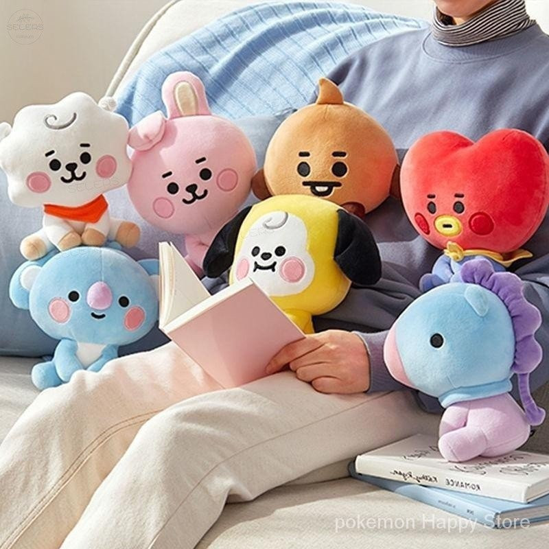 ตุ๊กตา BTS Kpop BT21 BT21 ตุ๊กตาตุ๊กตาพร้อมการรับประกันของขวัญคุณภาพ