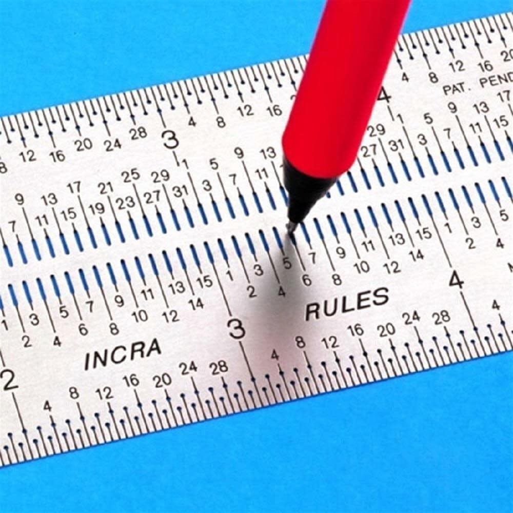 INCRA RULE06 Rules Marking Rulers 6"