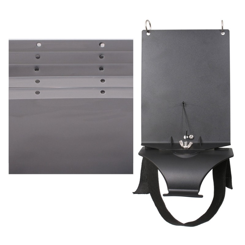 Yao Flute Lyre Band Rehearsal Sheet Holder with Arm Mount and 5 Music Sleeves