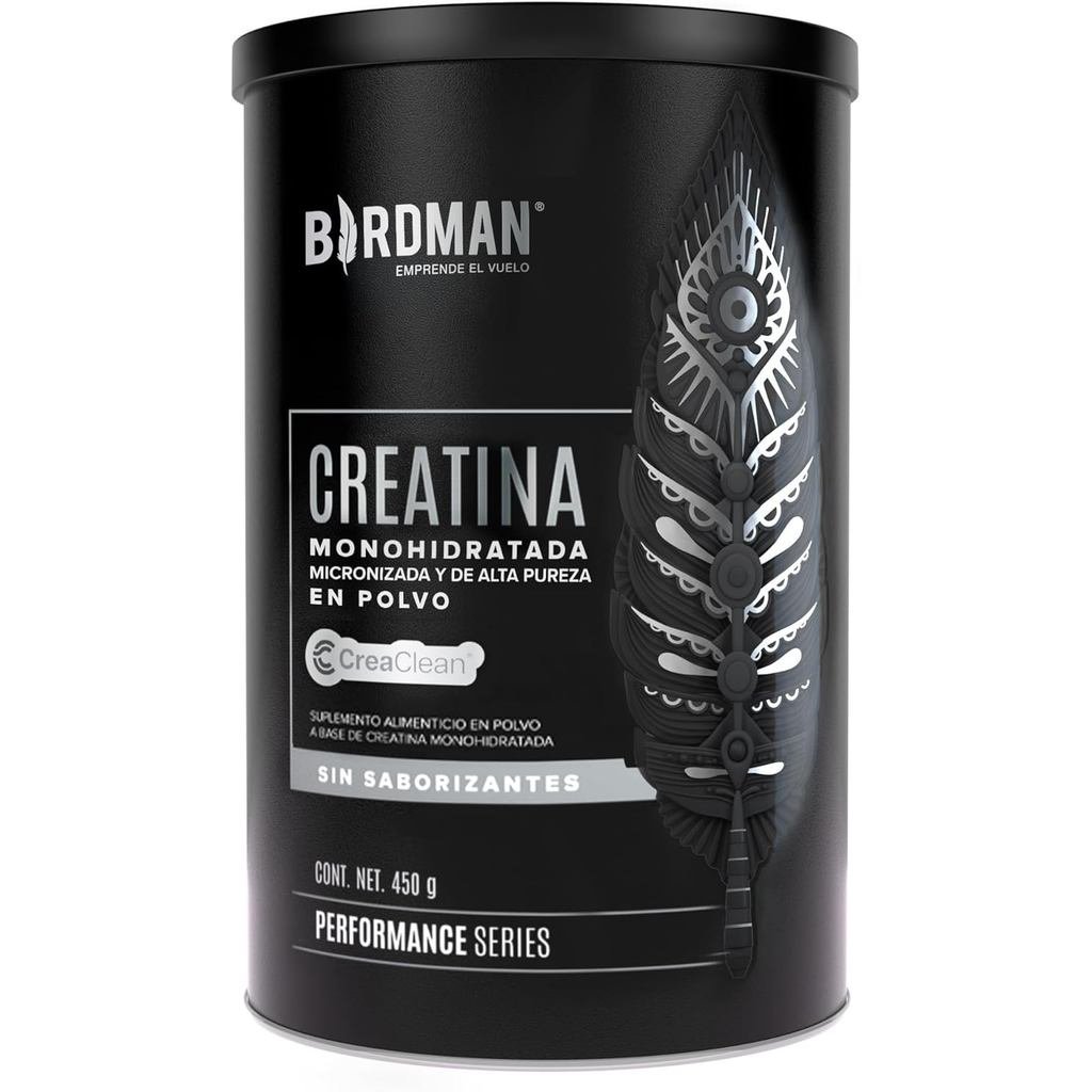 BIRDMAN Micronized Creatine Monohydrate Powder ความบริสุทธิ์ไม่รส Organic Muscle Recovery Caffeine P