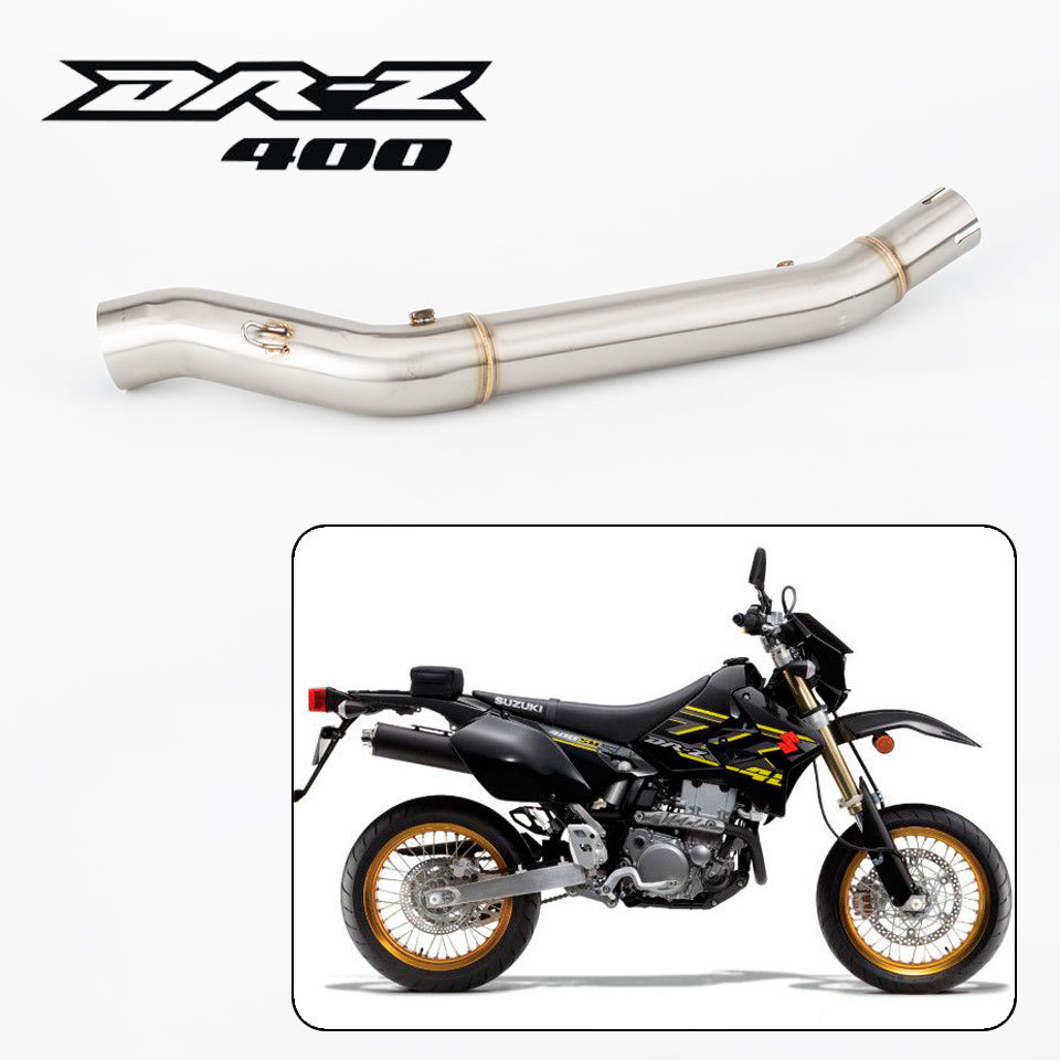 รถจักรยานยนต์ Link ท่อ Fit สําหรับ Suzuki DRZ 400 2000-2022 DRZ400 S/SM DR-Z 400 DRZ400S Escape DRZ 