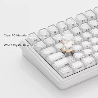 คีย์แคป Jelly Crystal พุดดิ้ง SA Profile 132 คีย์ PC Double Shot สำหรับคีย์บอร์ดเชิงกล คีย์บอร์ดแม่เหล็ก