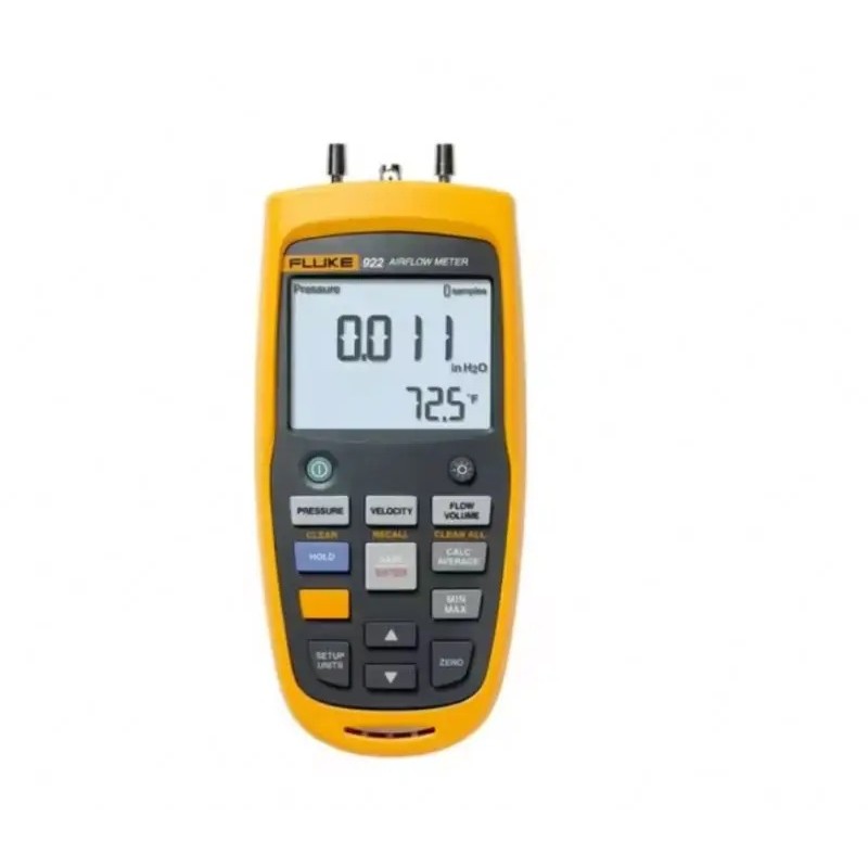 สินค้ายอดนิยม Fluke 922 Airflow Meter Micromanometer สําหรับ HVAC Differential Pressure Air Velocity