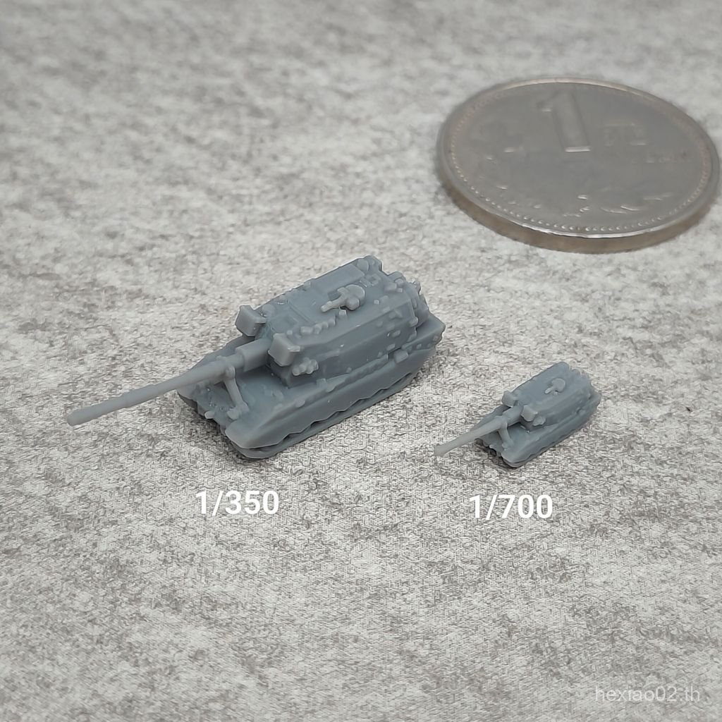 2S35 League SV Self-Propelled Cannon เรซิ่นสีขาวรุ่น 1/350/700 ถัง Chariot Miniature รุ่น TK155 0QSJ
