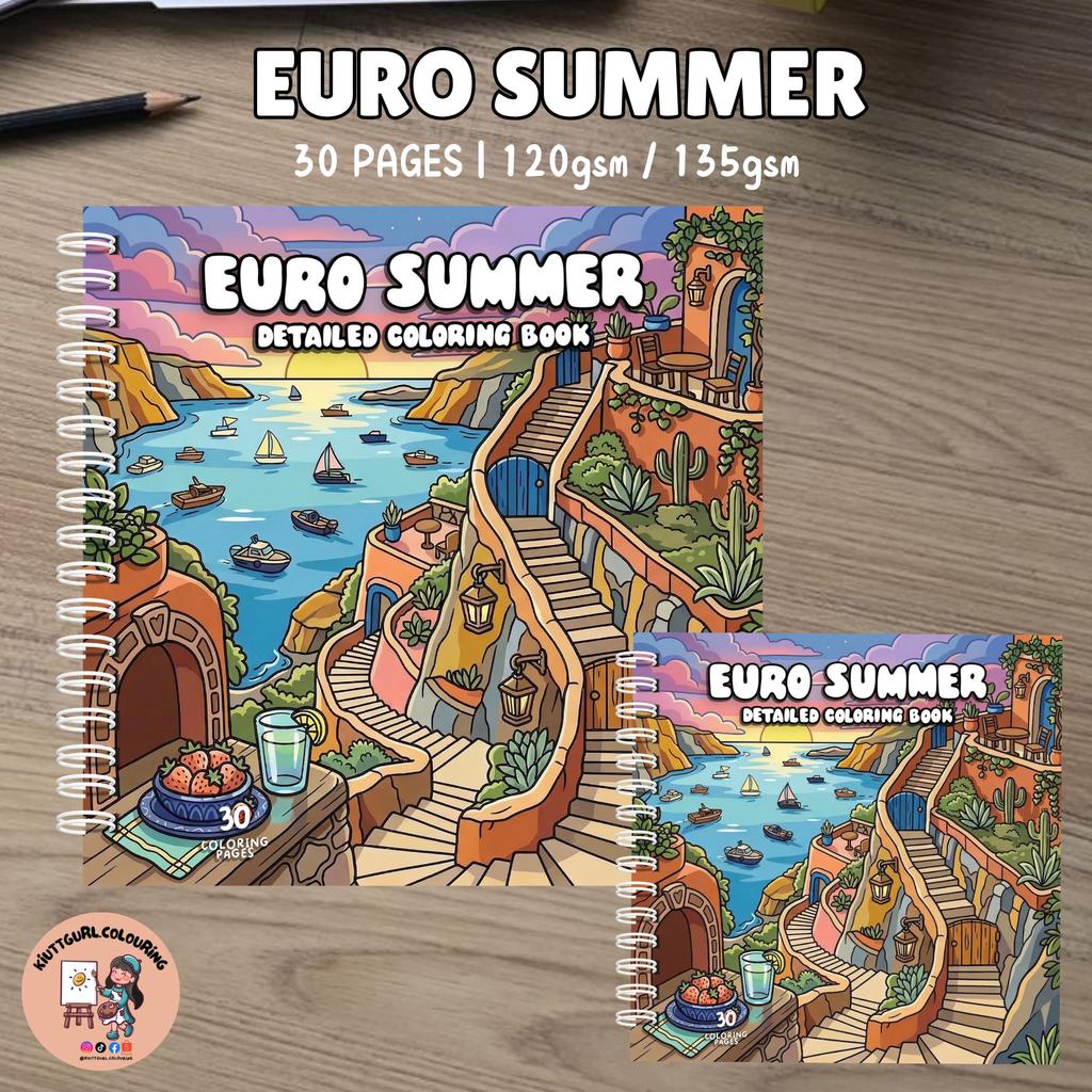 [LASER PRINTED] EURO SUMMER หนังสือคูริ่ง 30 หน้า