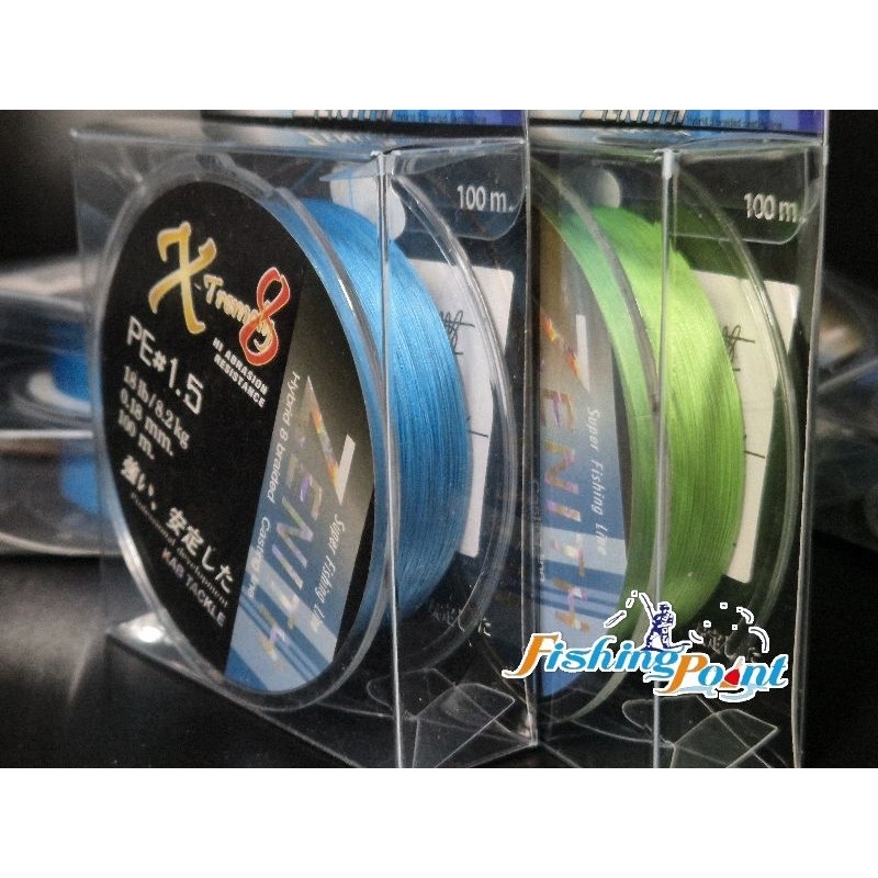สาย PE ถัก8 Zenith Extreme X8 ความยาว 100  เมตร