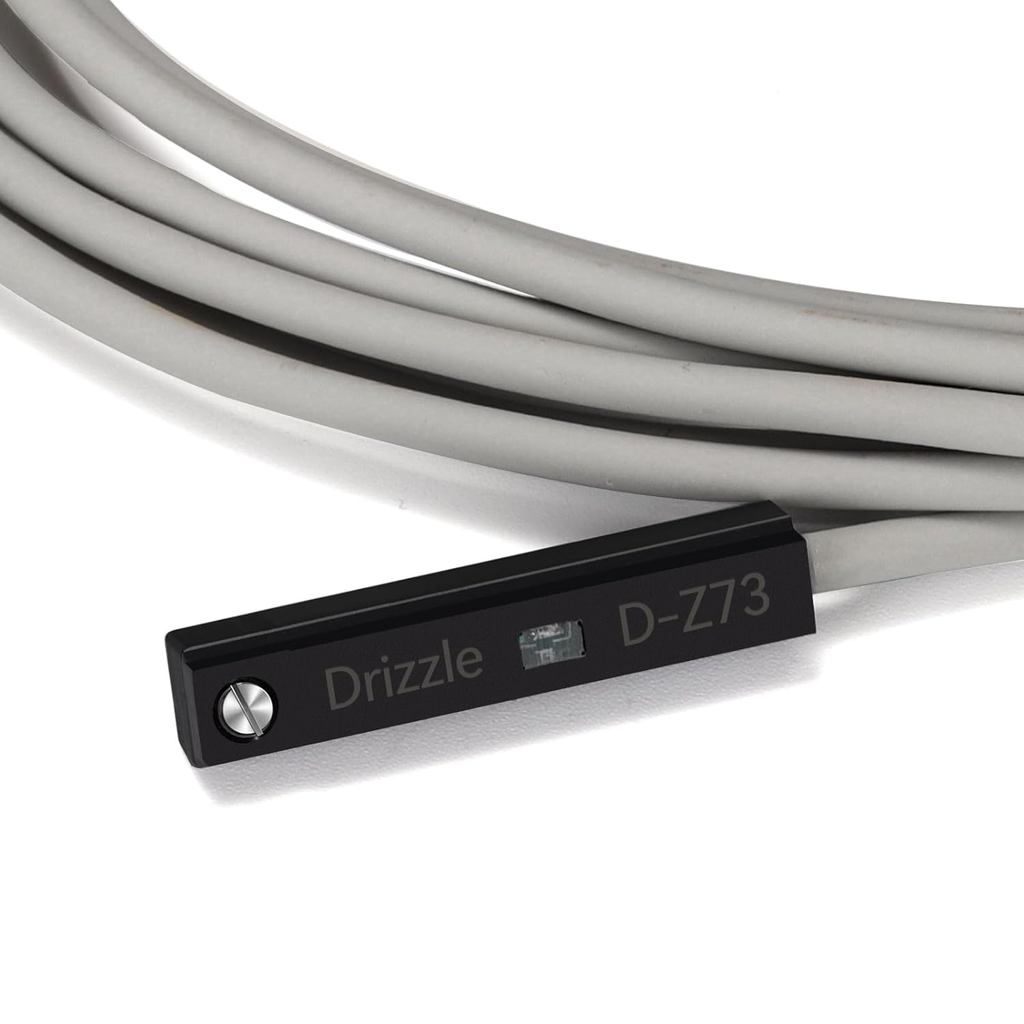 Drizzle 2PCS D-Z73 Air กระบอกแม่เหล็ก Reed Sensor Proximity Switch สวิตช์เหนี่ยวนํา - เข้ากันได้กับ 
