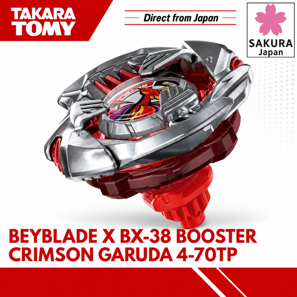 BEYBLADE X BX-38 Booster Crimson Garuda 4-70TP