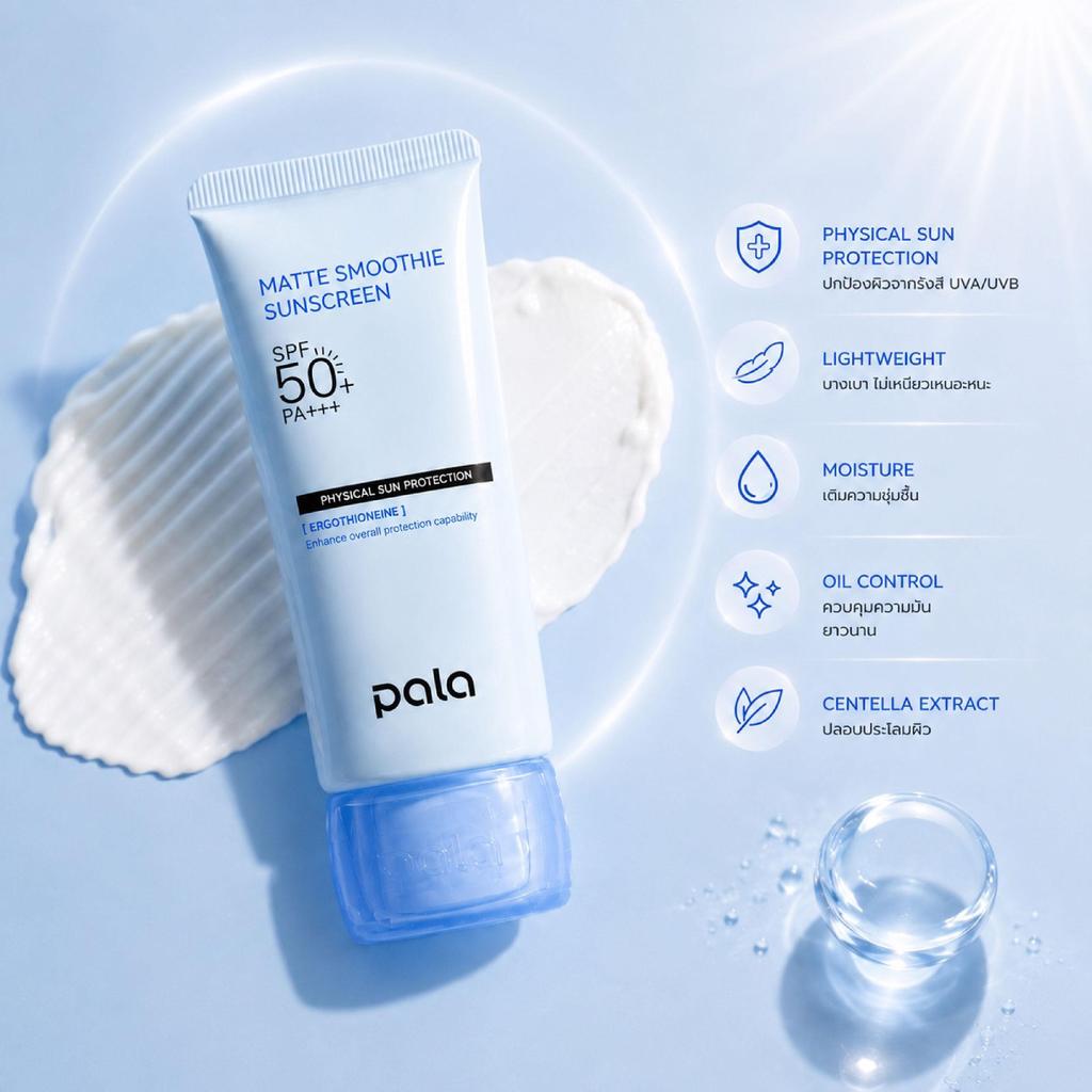 بالا واقي شمس مطفي القوام SPF50+ PA+++ مرطّب ـ 40 مل — صورة 8