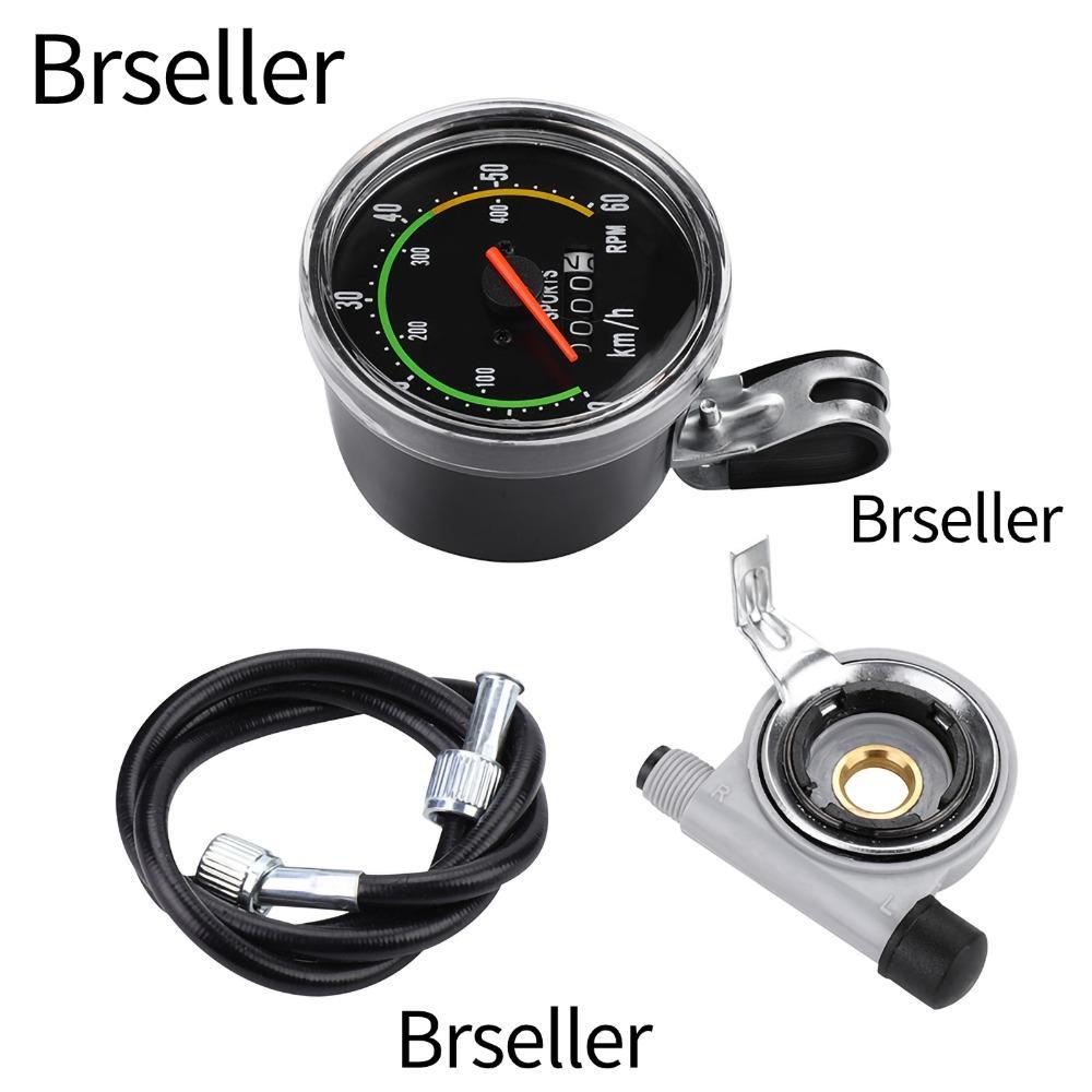 BRSELLER คอมพิวเตอร์จักรยานกล, อุปกรณ์จักรยานติดตั้งง่าย, มาตรวัดความเร็วแบบอะนาล็อก, ทนทาน KPH Disp