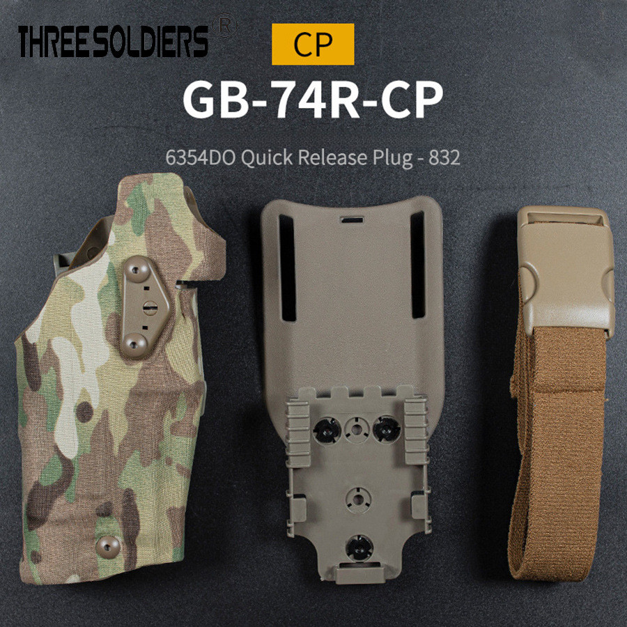 6354DO Quick Release Kit - 832 ALS Quick-Release Multi-Tool Storage Belt Bag CS อุปกรณ์ยุทธวิธีฟิล์ม