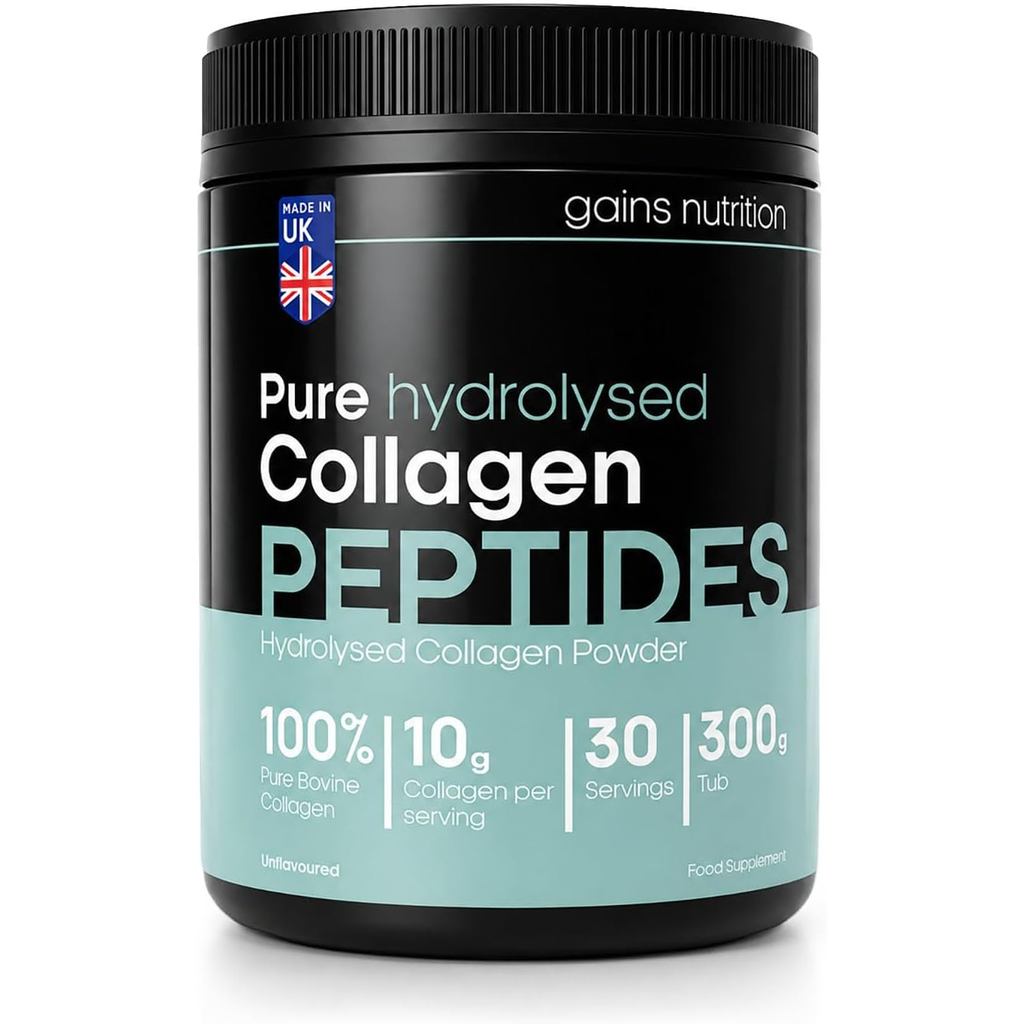 GN คอลลาเจนเปปไทด์ผง | Hydrolyzed Bovine Collagen Powder - 300g | ขยายคอลลาเจนและไม่หวานสําหรับผู้หญ