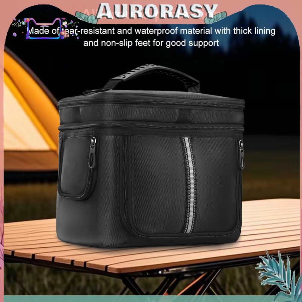 [AURORASY]ถุงเก็บป้องกันพร้อมที่จับสําหรับ BLUETTI EB3A 268Wh LiFePO4 แบตเตอรี่สํารองแบตเตอรี่
