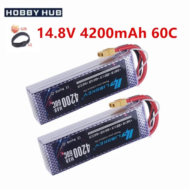 4S 14.8V 4200mAh 60C Lipo แบตเตอรี่ XT90 XT60 T EC5 Connector Softcase Lipo แบตเตอรี่สําหรับ RC รถรถ