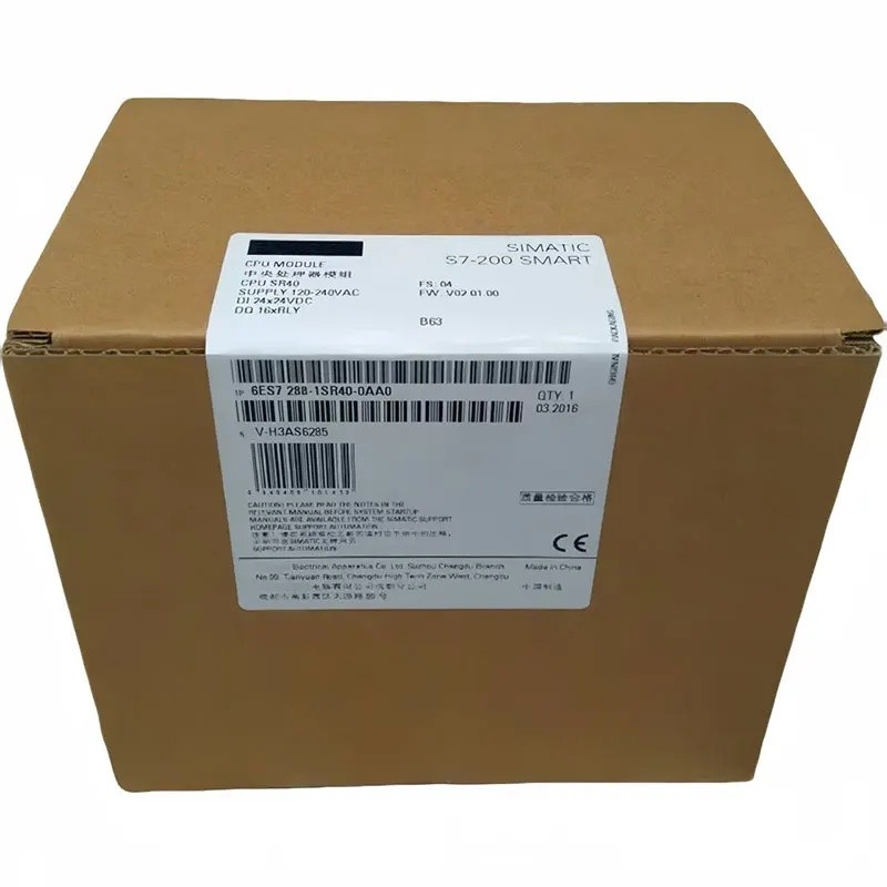 AOU6 Spot delivery Original ใหม่ SIMATIC S7-200 Central Processing Unit 6ES7288-1SR40-0AA0 โปรแกรมคอ