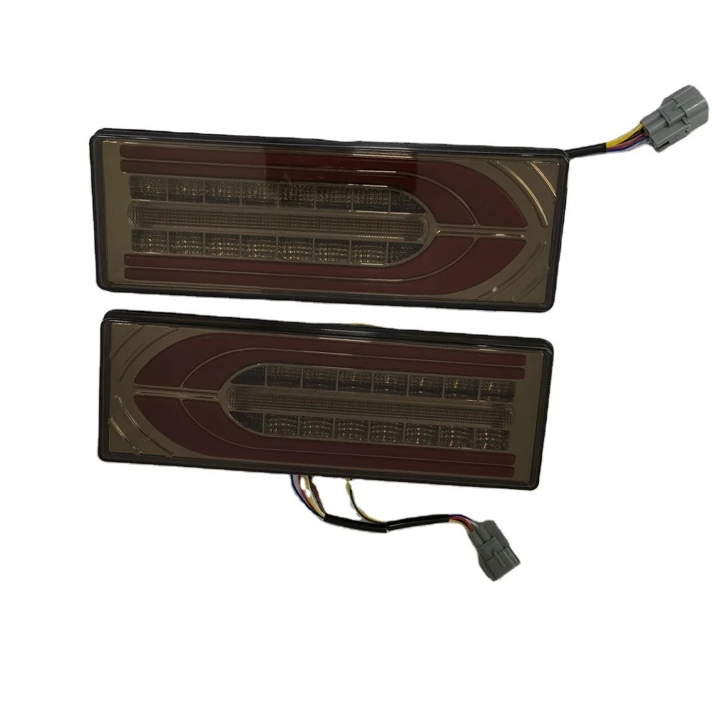 P1TX แบบเก่า LAND CRUISER LC79 ไฟท้าย LED สําหรับ TOYOTA LAND CRUISER LC70 รถกระบะ, ออกแบบด้านหลังโค