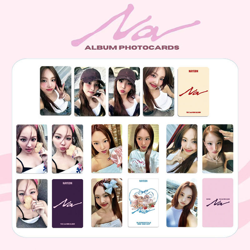 Lin Nayeon NA2 การ์ดอัลบั้มโปสการ์ดการ์ดหัวใจการ์ดพิเศษคอลเลกชันการ์ด Lucky Card สินค้า