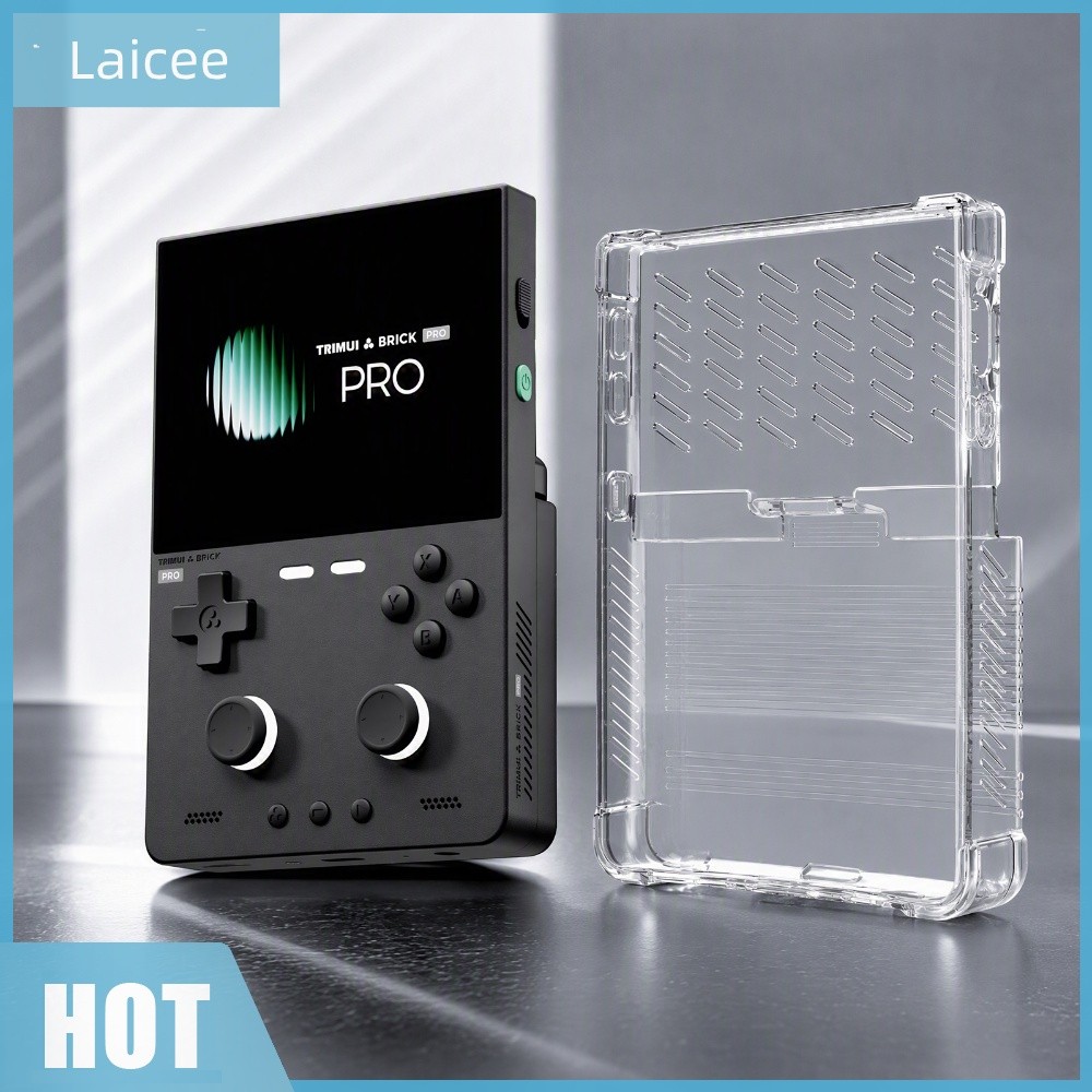 [Laicee.th] เคส TPU ป้องกัน 360 สําหรับ Brick Pro 4 นิ้วคอนโซลมือถือ Clear Shell