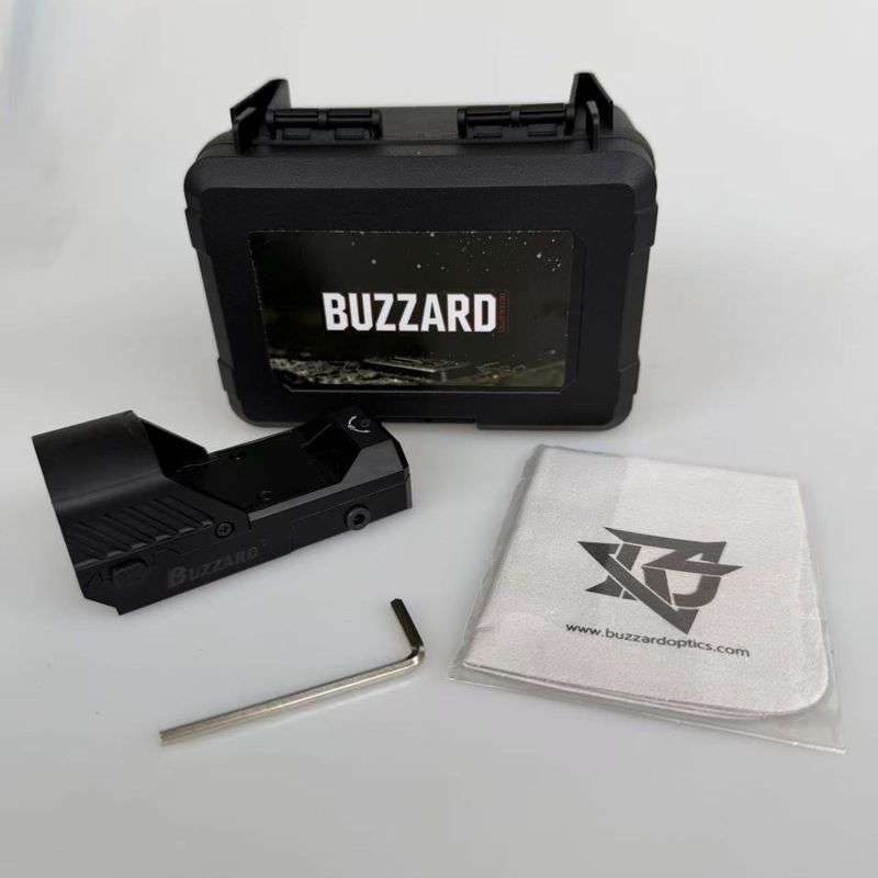 Buzzard Buzzard 1X28 Nylon HD Red Dot Slingshot Accessories Universal 20mm