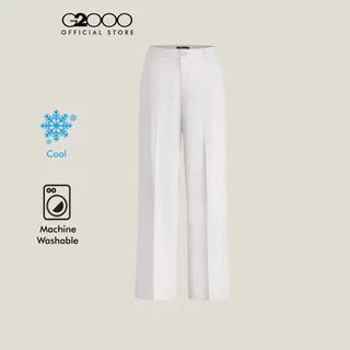 G2000 กางเกงขายาวสำหรับผู้หญิง ทรง Relaxed Straight Leg รุ่น 61261103