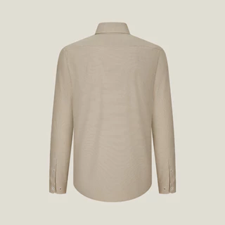 G2000 เสื้อเชิ้ตแขนยาวแบบทางการสำหรับผู้ชาย Smart Fit รุ่น 5612334212 สีทราย