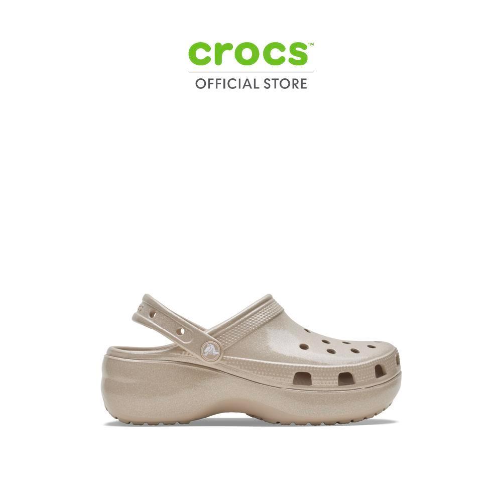 CROCS รองเท้าลำลองผู้หญิง CLASSIC PLATFORM ULTRA SHINE CLOG รุ่น 213228-2NM - DULCÉ