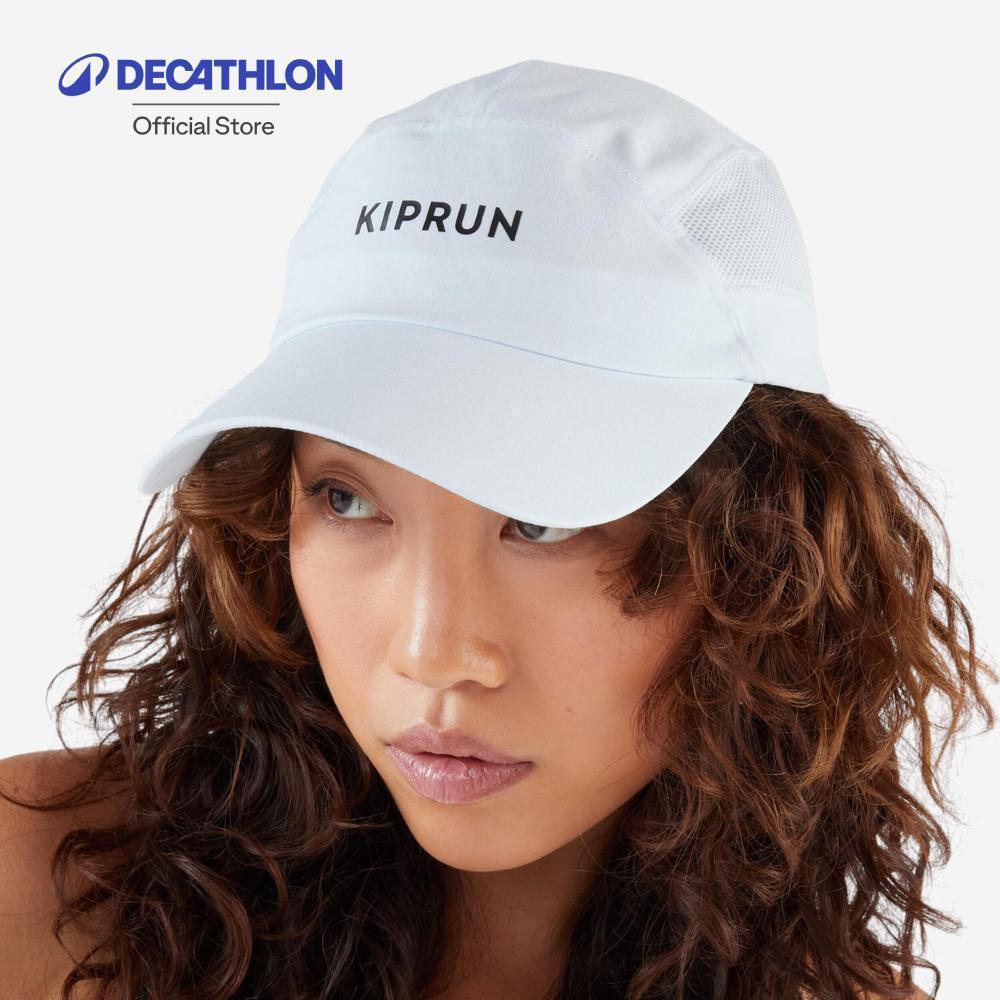 Decathlon Men'S Women'S Kiprun V2 Running Cap หมวกแก๊ปใส่วิ่ง Unisex เวอร์ชั่น2 - Grey