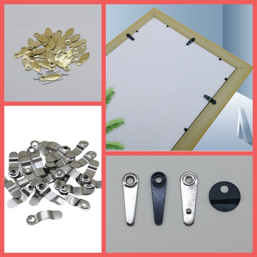 Frame Backing Clip/Press Chip Retainer/สกรูพร้อม