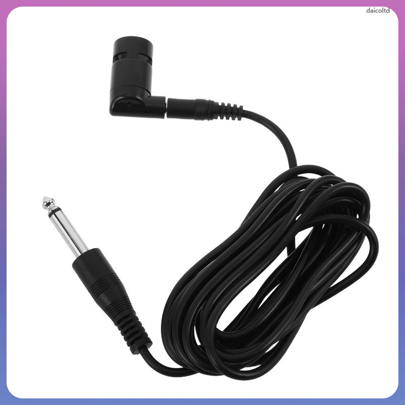 สีดําโลหะ Kazoo Pickup สําหรับกลางแจ้งกลองประสิทธิภาพ High-Efficiency Acoustic Pickup daicoltd