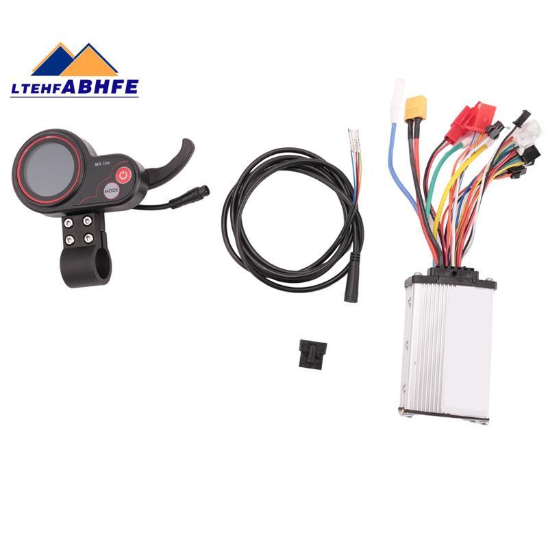 [ขายร้อน L] 48V 500W Motor Controller Motor Dashboard Kit สําหรับสกู๊ตเตอร์ไฟฟ้าอุปกรณ์เสริม