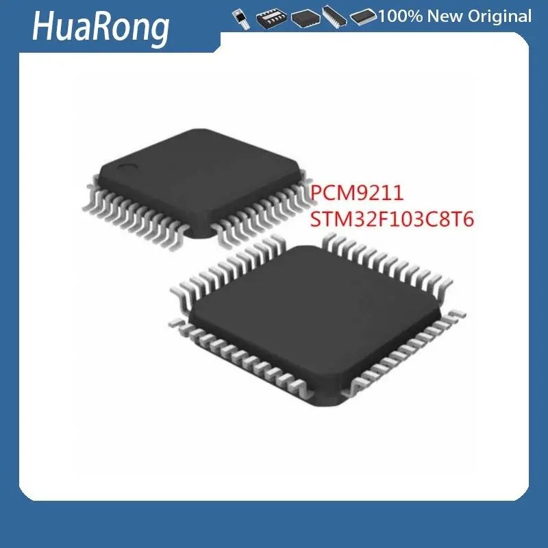 5 ชิ้น/แบทช์ STM32F103C8T6 STM32F103 C8T6 STM32F 103C8T6 QFP48