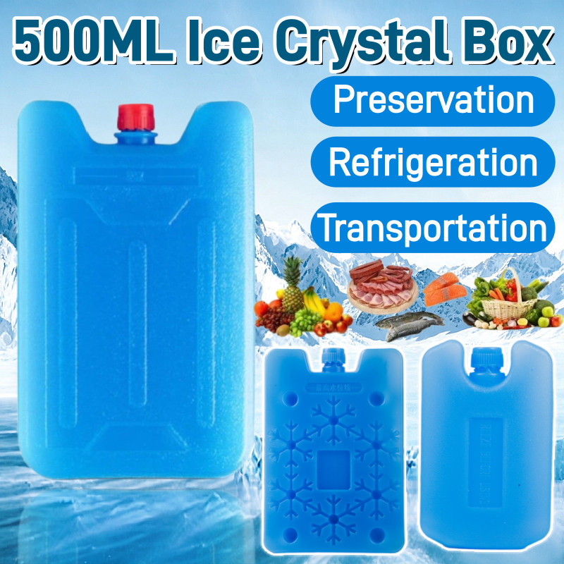 1800ML Ice Box Reusable Water Cooling Container เจลฉีดน้ํา Ice Brick Ice Box Bag Peti Ais