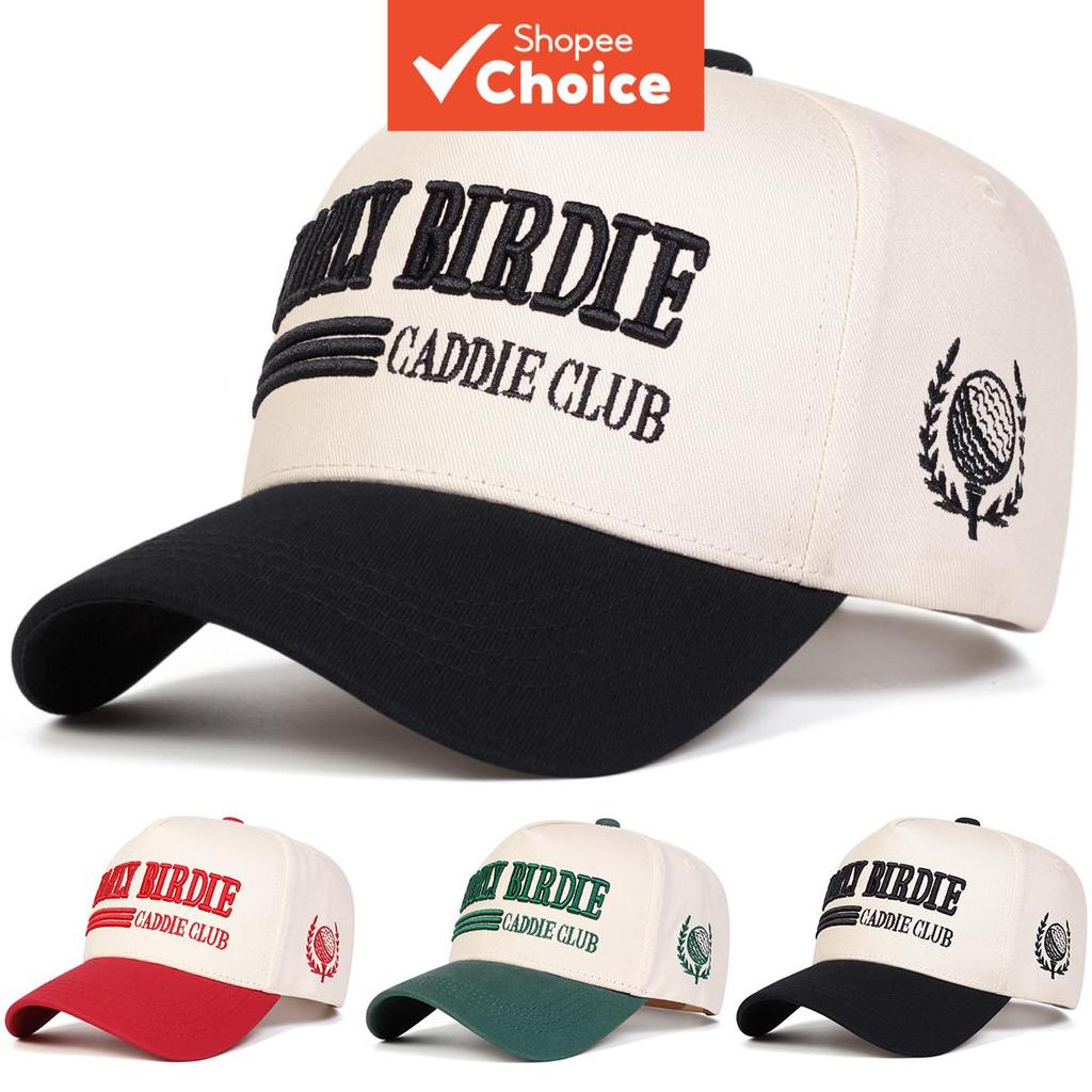 Unisex Early Birdie Caddie Club ปักปรับ Hip Hop เบสบอลหมวกหมวกกอล์ฟฤดูใบไม้ผลิฤดูใบไม้ร่วงท่องเที่ยว