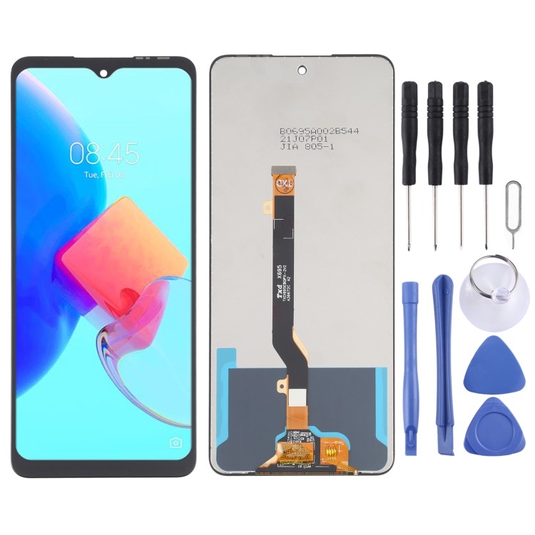 เตรียมจัดส่ง หน้าจอ TFT LCD สําหรับ Tecno Spark 8P/Spark 8T KG6p KG7H พร้อม Digitizer Full Assembly
