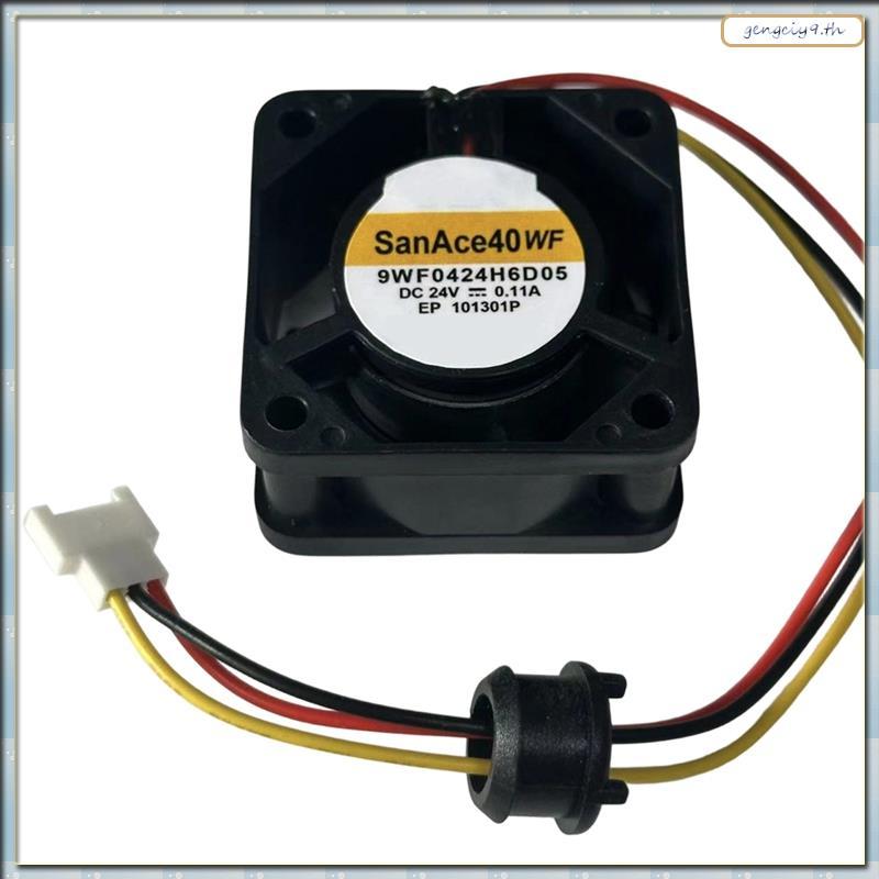 [ZBM] สําหรับพัดลมระบายความร้อน 3 สาย 9WF0424H6D05 DC 24V 0.11A 40x40x20 มม. สําหรับเซิร์ฟเวอร์อินเว