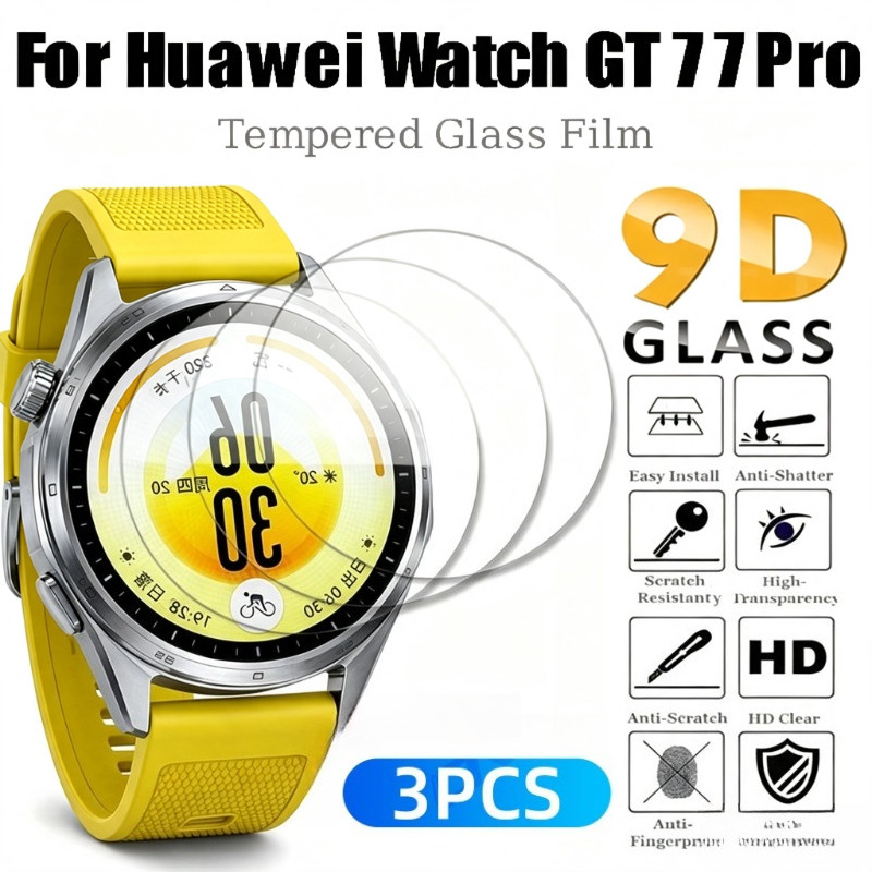 3 ชิ้นสําหรับ Huawei นาฬิกา GT7 Pro 46/41 มม.HD ฟิล์มกระจกนิรภัยสําหรับ Huawei นาฬิกา GT6 Pro 46 มม.41 มม.Anti-Spy ความเป็นส่วนตัวฟิล์มกระจกนิรภัยนาฬิกาป้องกันหน้าจอ