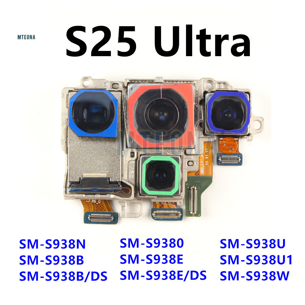 ซ่อมอะไหล่กลับ Facing ชุดกล้องสําหรับ Samsung Galaxy S25 Ultra S938E/DS S938N SM-S938B S938U โทรศัพท