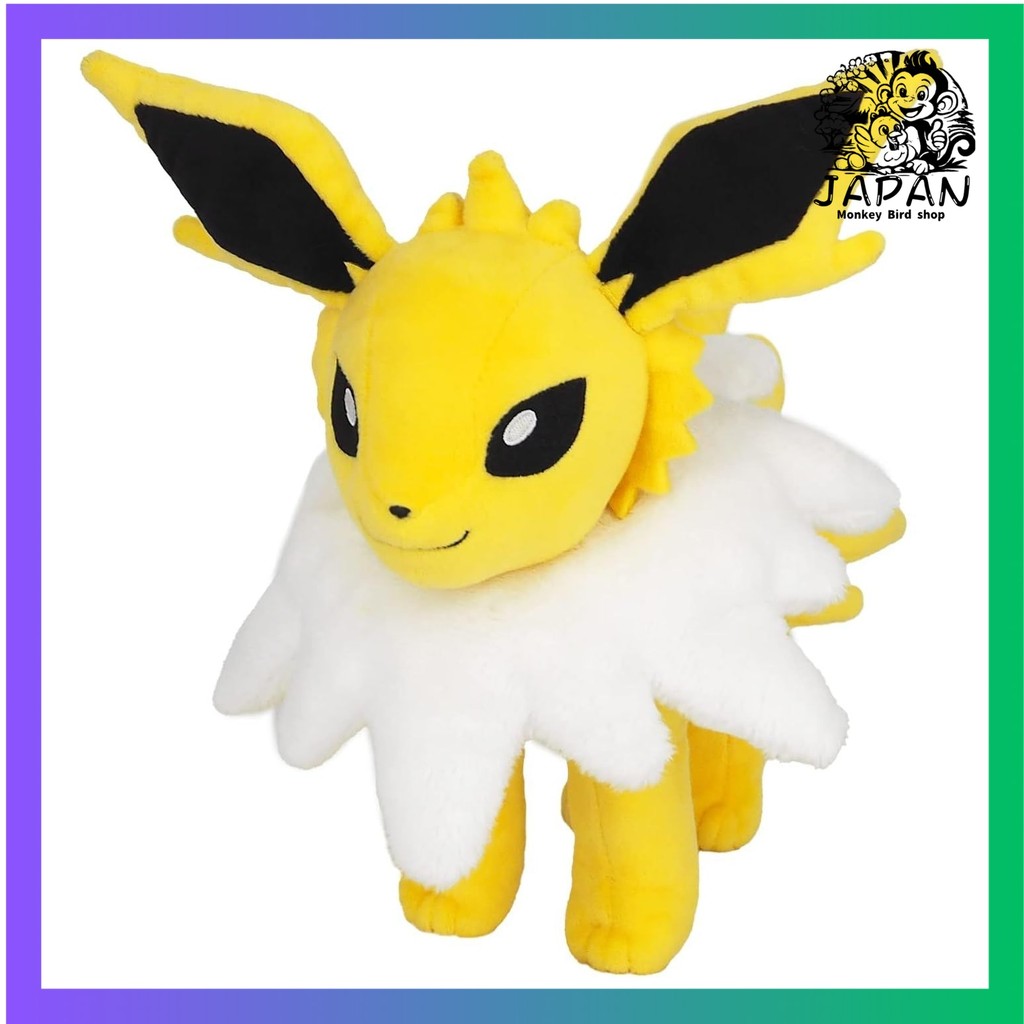 Sanei Boeki Pokemon ALL STAR COLLECTION Sanders M W28×D27.5×H22.5cm Stuffed Toy Pokemon PP244 monkey